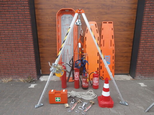 Overzicht van de materialen voor de verhuur